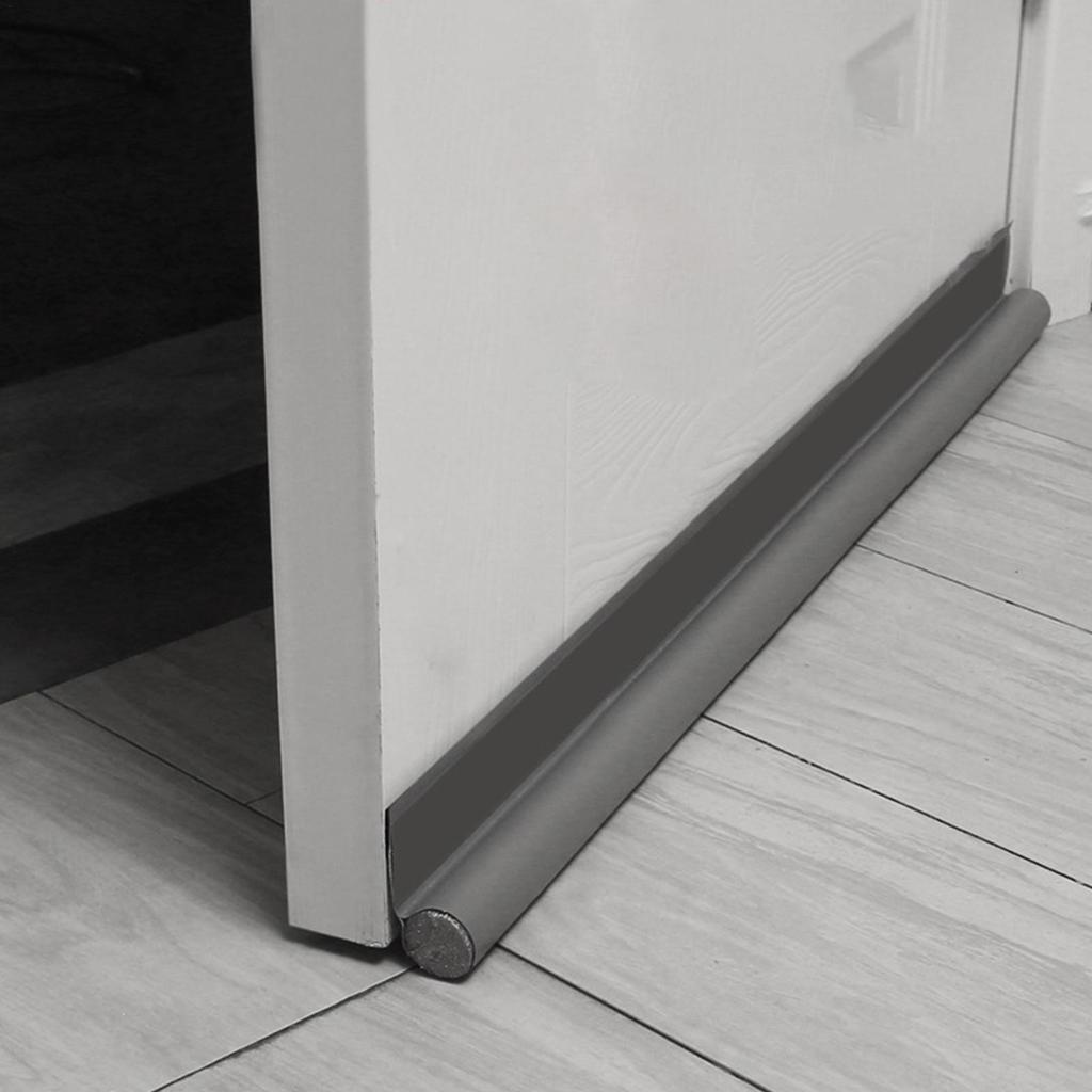 Door Draft Stopper 96x8x3cm Under Door Draft Noise Blocker Window Breeze Blocker Adjustable Door Sweeps Draft Seal Window Sealer