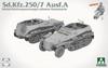 Takom Light Armored Personnel Carrier with Mortar Plastic Model Kit TKO2212 1/35 Sd.Kfz.250/7 A-type Self-Propelled -