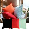 Luxuriöser wasserdichter Gartenkissenbezug in Unifarbe Perfekt für den Außen- und Innenbereich