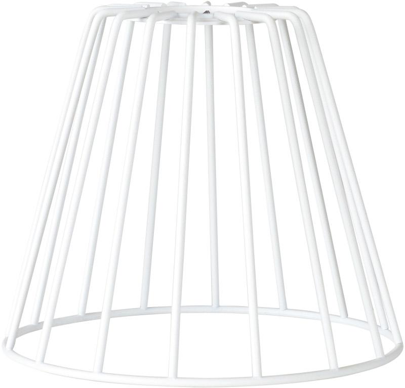 E27 Metall-Lampenschirm Weiß Schwarz für Loft-Drahtlampen