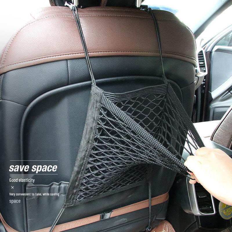Car Seat Back Organizer and Storage Net