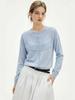 Women's Retro Wool Lace Knit Sweater: Long Sleeve, Loose Fit, Versatile Autumn Top