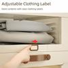 Household Plastic Drawer Organizer Stackable Foldable Cabinet Storage Pull Out With Handle Storage Box Desktop Sundries
