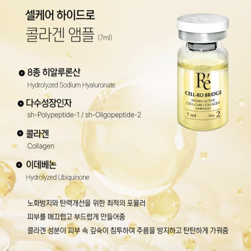 [Cell-ro Bridge] Return Ampullen-Kit Exosome Hydro Collagen