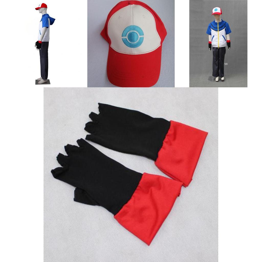 Pokemon Ash Ketchum Cosplay Costume For Kids And Adults Perfect For Halloween And Cosplay Parties