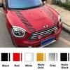 Car Hood Bonnet Sticker For Mini Cooper S JCW R55 R56 R60 F54 F55 F56 F60 Countryman Splash Decor Decal Auto Tuning Accessories