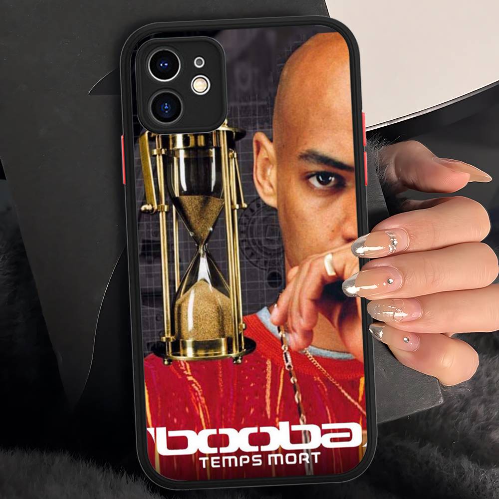 Rapper B-Booba Silicone Case For IPhone 16 15 14 13 12 11 Pro Max Plus X XS MAX Shockproof Matte Cover