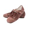 Women's Spring and Autumn Cross Strap Flat Mary Jane Shoes Elegant Round Toe Comfortable Soft Bottom Ballet Shoes