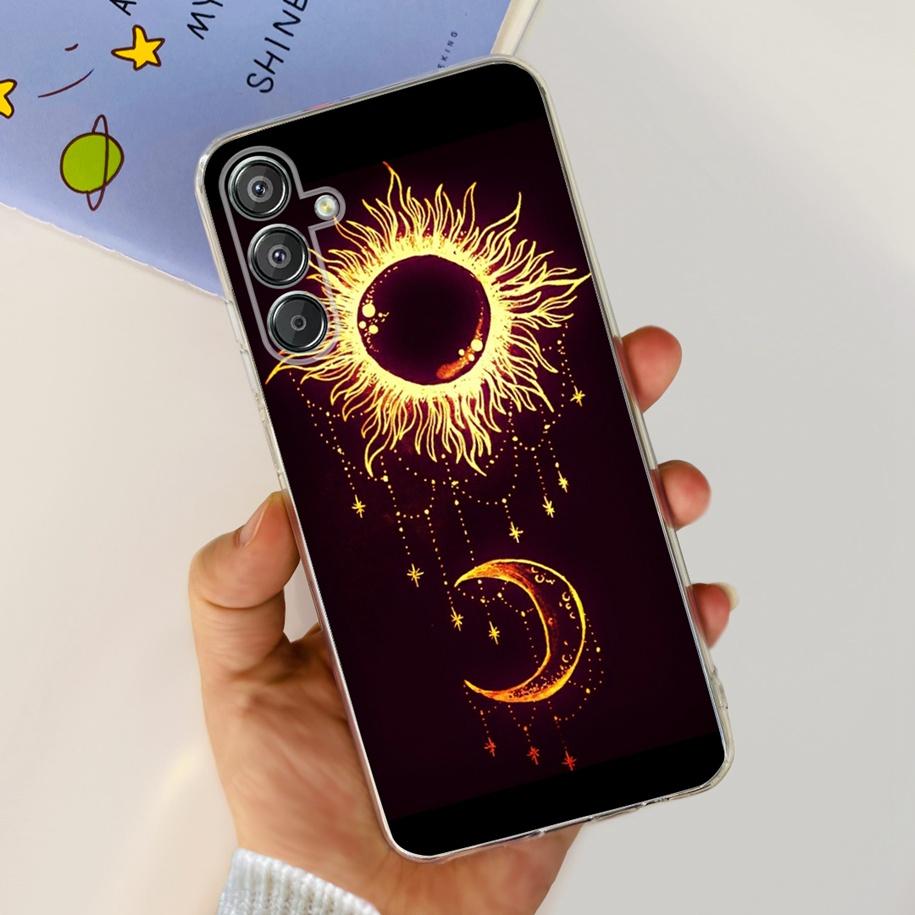 For Samsung Galaxy M15 5G Case SM-M156B Luxury Marble Clear Silicone Soft TPU Phone Cover For Samsung Galaxy F15 5G