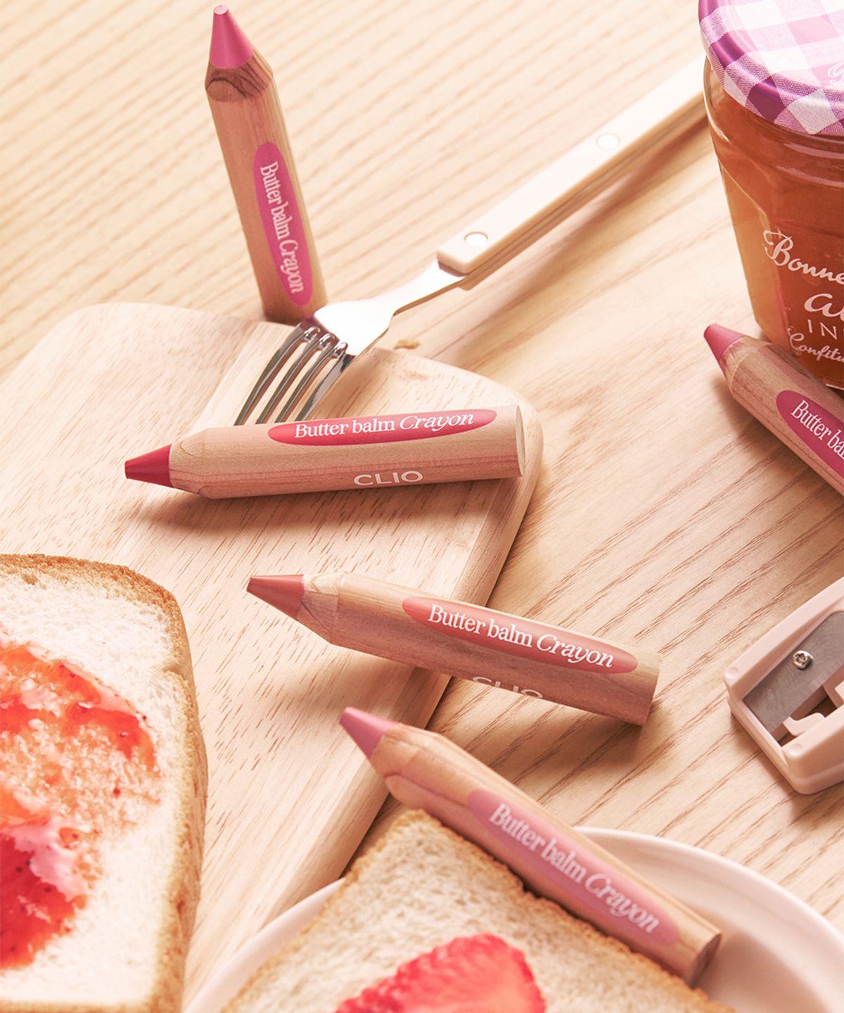 [2-pack] Butter Bomb Crayon Special Set [Main Product + Sharpener]