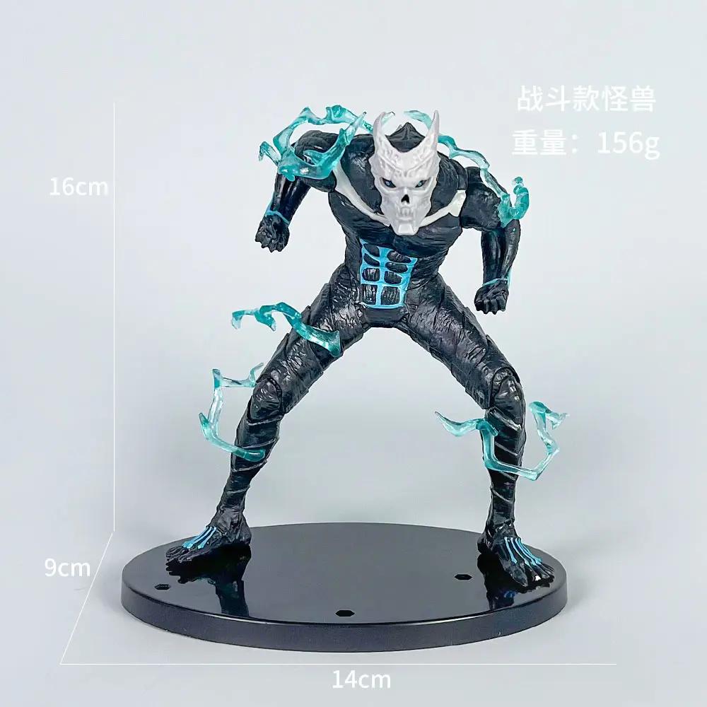 Monster 8 Figure 16Cm Anime Statuette Kaiju Number 8 Decorative Model Ornament Based On Kafka Hibino Form Collectible Toy