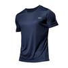 Men's Quick-Dry Round Neck Short Sleeve Marathon Training T-Shirt