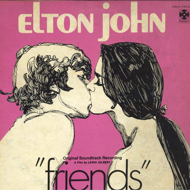 

LP Record ELTON JOHN Friends SWG7512 PARAMOUNT 1971 Japan Rock Used