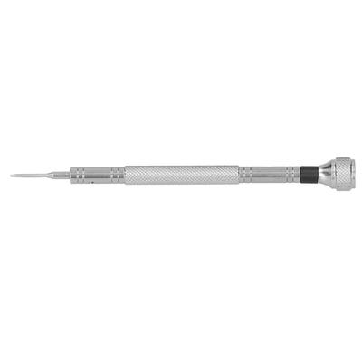 Schraubendreher mit geradem Schlitzkopf, tragbarer, präziser Schraubendreher zur Reparatur von Uhren und Schmuck, 1 mm, 0,04 Zoll