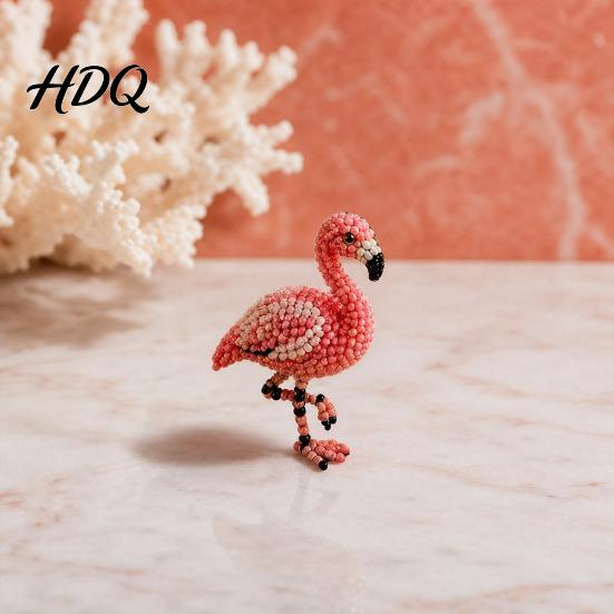 3D Bead Art Project DIY Animal Beaded Kit Handmade Beading Embroidery Craft Making Set for Creative Kids Teens Adults Themed Beadwork Kit