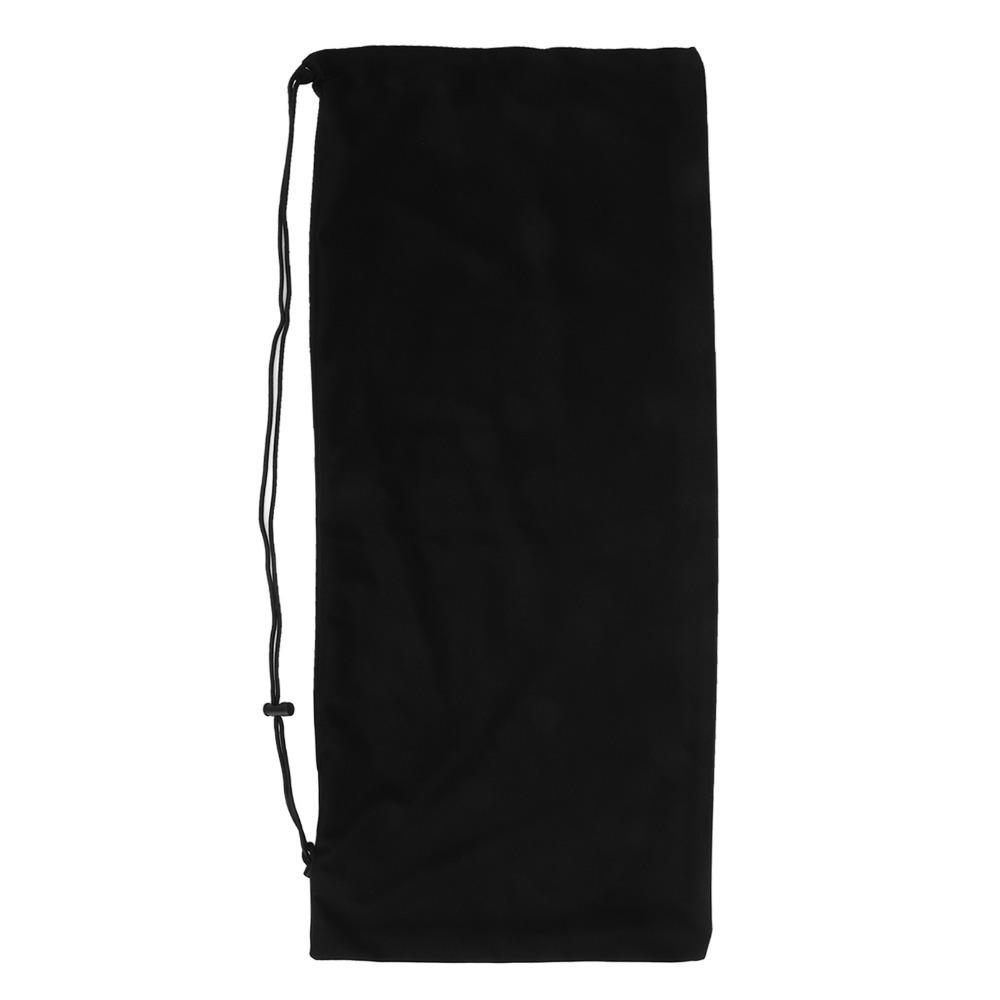 Velvet Cloth Tennis Racket Storage Bag Adjustable Shoulder Strap Black Tennis Racket Bag Soft Supple Tennis Racquet Bag