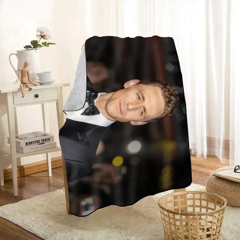 New Arrival Tom Hiddleston Blankets Printing Soft Blanket Throw On Home/Sofa/Bedding Portable Adult Travel Cover Blanket