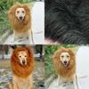 Jungle King Pet Costume Lion Hat With Faux Fur For Small Dogs