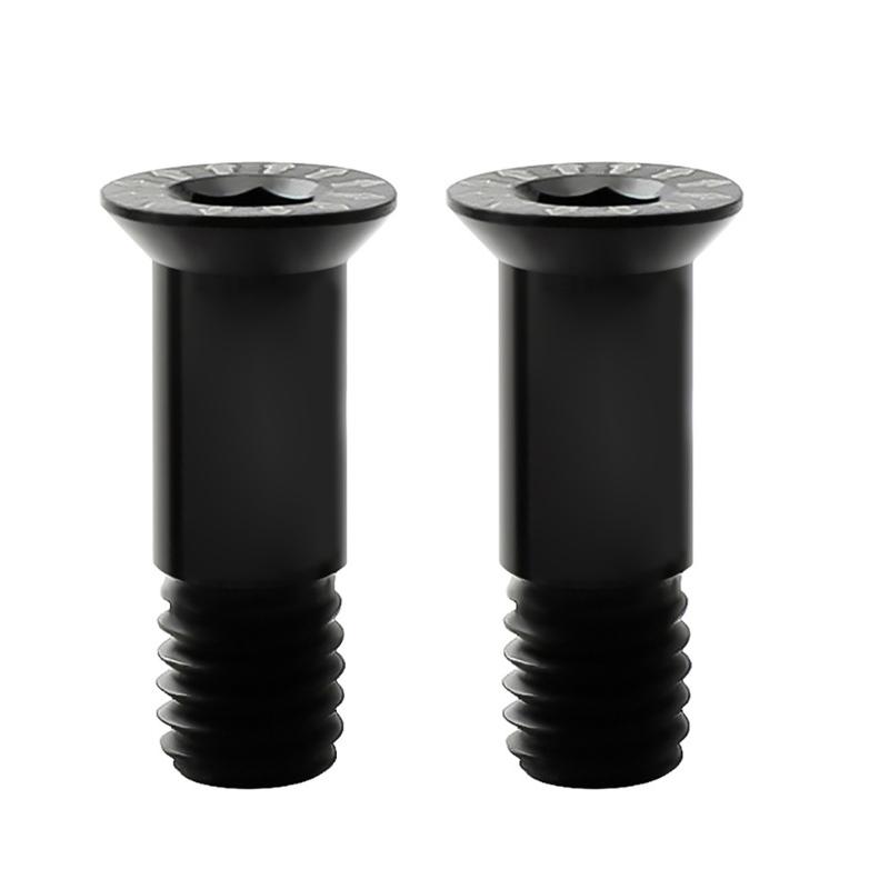 2 Pcs Bicycles Rear Derailleur Screws Alloy Guide Wheel Screws Lightweight Guide Wheel Fixing Bolts Screws Durable чёрный