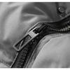 Winter New Trendy Solid Color Men's Cotton Coat Thickened Loose Casual Cotton Coat Men's Daily Hooded Coat Large Size M-5XL