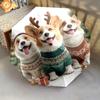 1 PC Automatic Folding Umbrella - Corgis Pattern, Portable & Foldable Design with 8 Ribs, Christmas Birthday Gifts