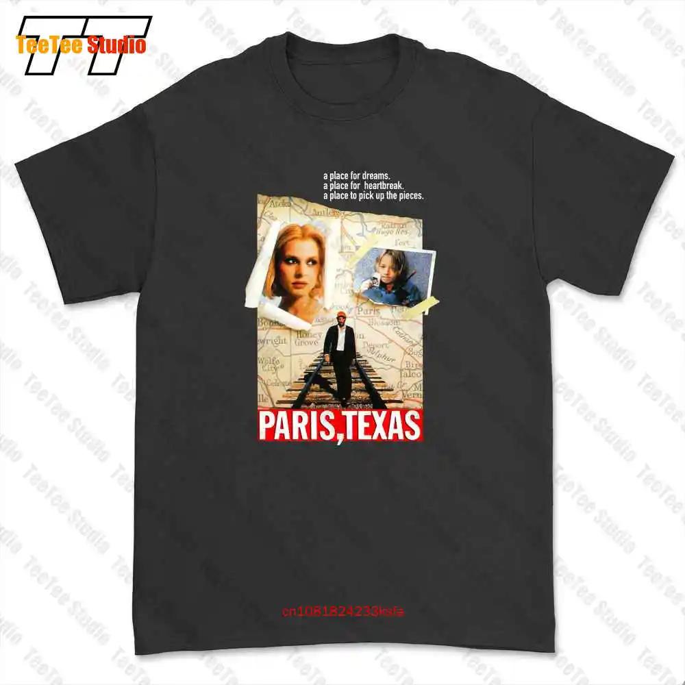 Paris Texas Wim Wenders Drama Filmplakat 1984 Frankreich T-Shirt Tee NE58