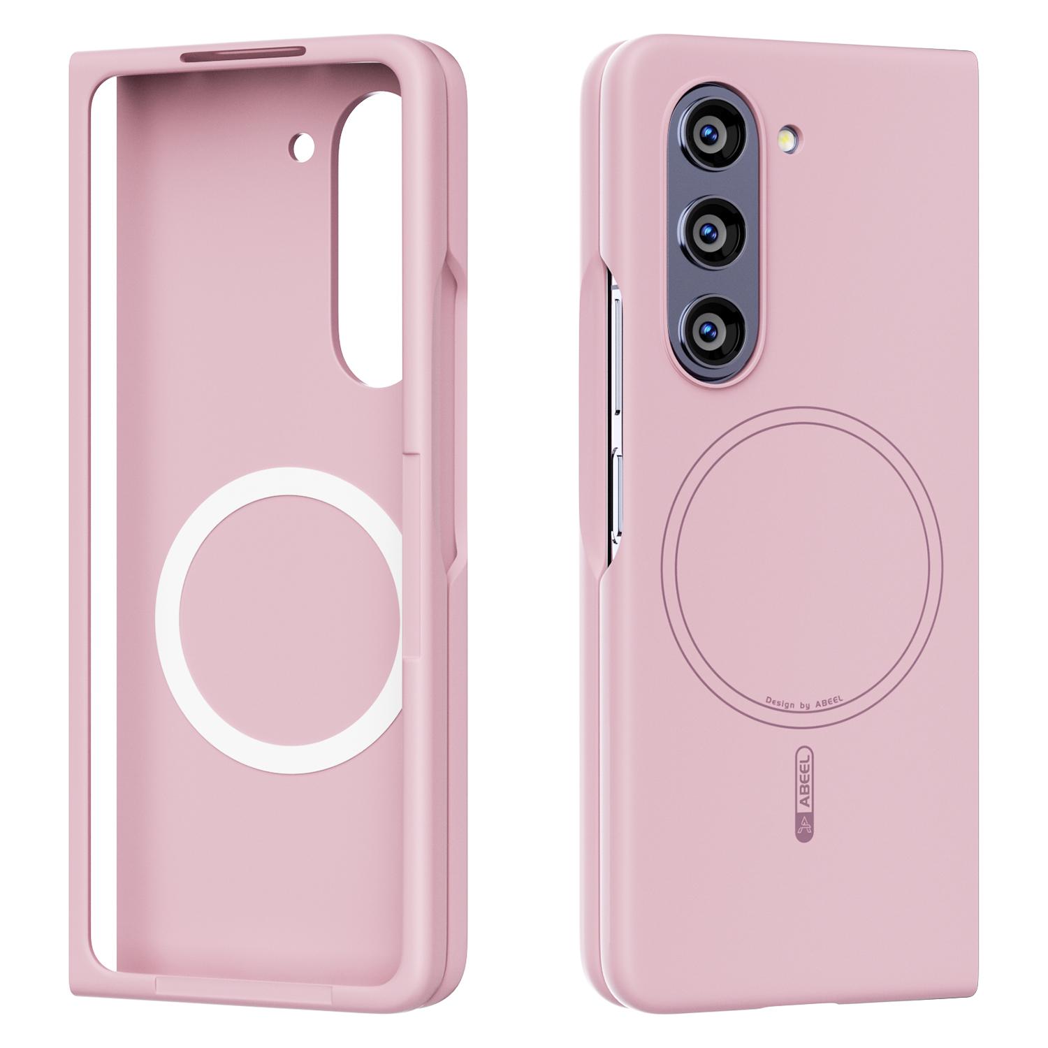 

Мягкий жидкий силиконовый невидимый чехол для Samsung Galaxy Z Fold 5 Fold5 Магнитная беспроводная зарядка Ударопрочный защитный чехол Liquid Silicone&Galaxy Z Fold5