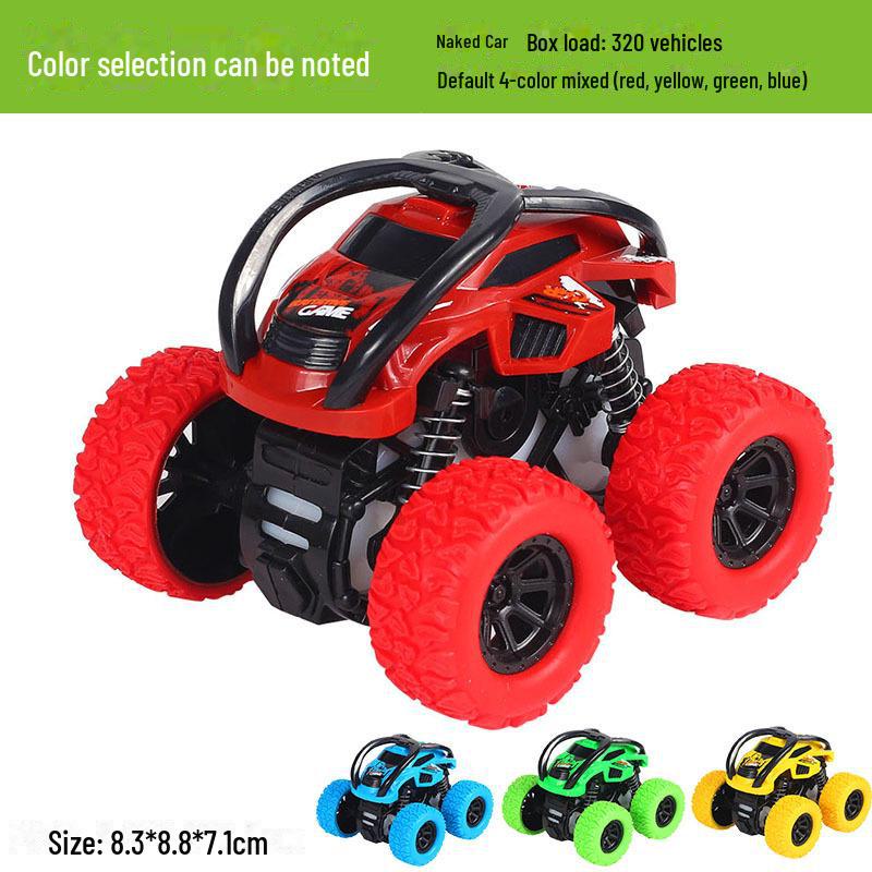 Children's Dinosaur Inertia Car: Four-Wheel Drive Off-Road Toy