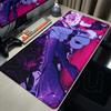 HD XXL Anime Gaming Mouse Pad Rug Hazbin Hotel 40x90cm Game Computer PC Accessories Tabletop Keyboard Pads Coaster Gamer Carpet