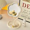 Sunflower Makeup Mirror Portable Cream Dressing Table Hanging Jewelry Mirror Desktop Student Makeup Touch Up Rotatable Mirror