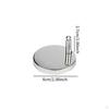 2 Pieces Toilet Seat Hinge Fixings Household Universal Potty Fixing Bolts Repair