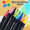 12/60/120 Colors Double Head Markers Tip Art Supplies Drawing Brush Pen Colors Set For Gift Pens Pencils Writing Office School