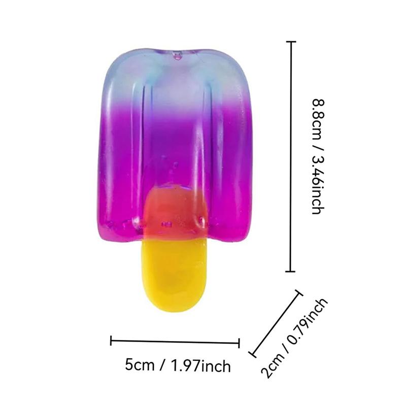 Simulated Ice Cream Squeeze Squishy Toys Anti Stress Sensory Fidgets Toy Anxiety Relief Birthday Gift Slow-Rebound Toy