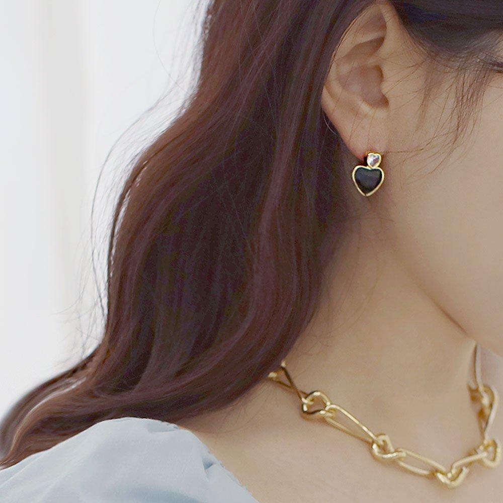 Fashion Double Heart Earrings (Choose 1 of 2 colors)