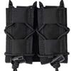 MOLLE Tactical Quick Release Dual Pouch 2-Pack