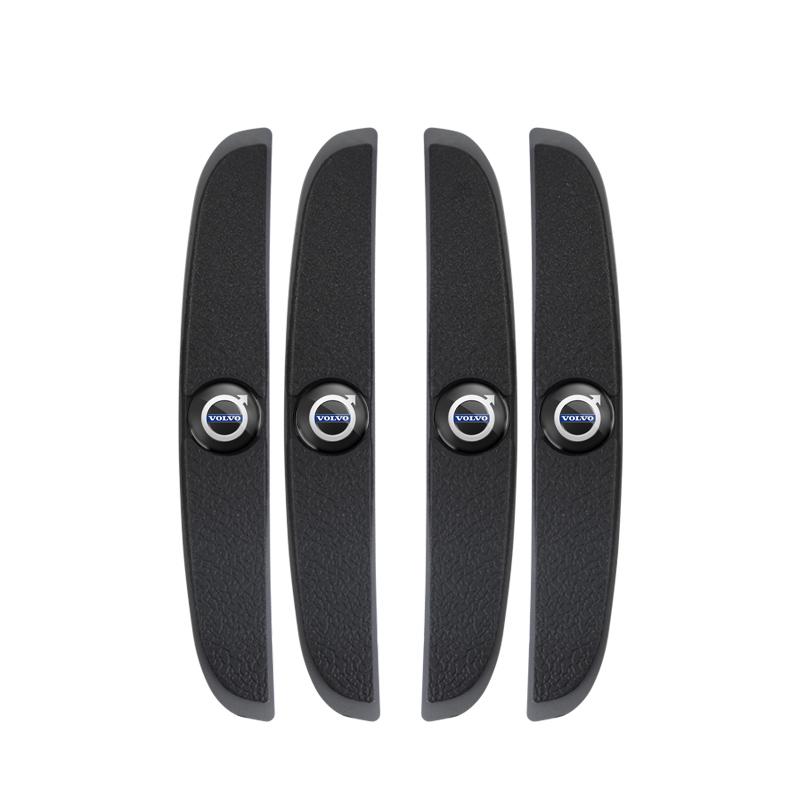 4Pcs Rubber Anti Collision Strip Car Door Rearview Mirror Protector Stickers For Volvo EX30 XC60 XC40 V60 V40 XC90 XC70 V50 S60
