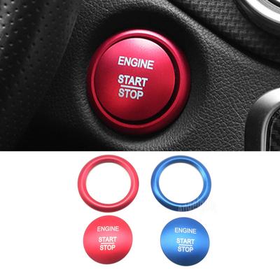 Car Styling Engine Start Stop Ignition Key Ring Sticker For Mercedes Benz A CLA GLA C GLC V Class W176 W205 X253 Car