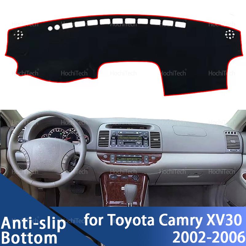 Dashboard Cover Pad Car Liner Anti-UV Mat Sunshade Dashmat Carpet Dash for Toyota Camry XV30 2002 2003 2004 2005 2006 Accessorie