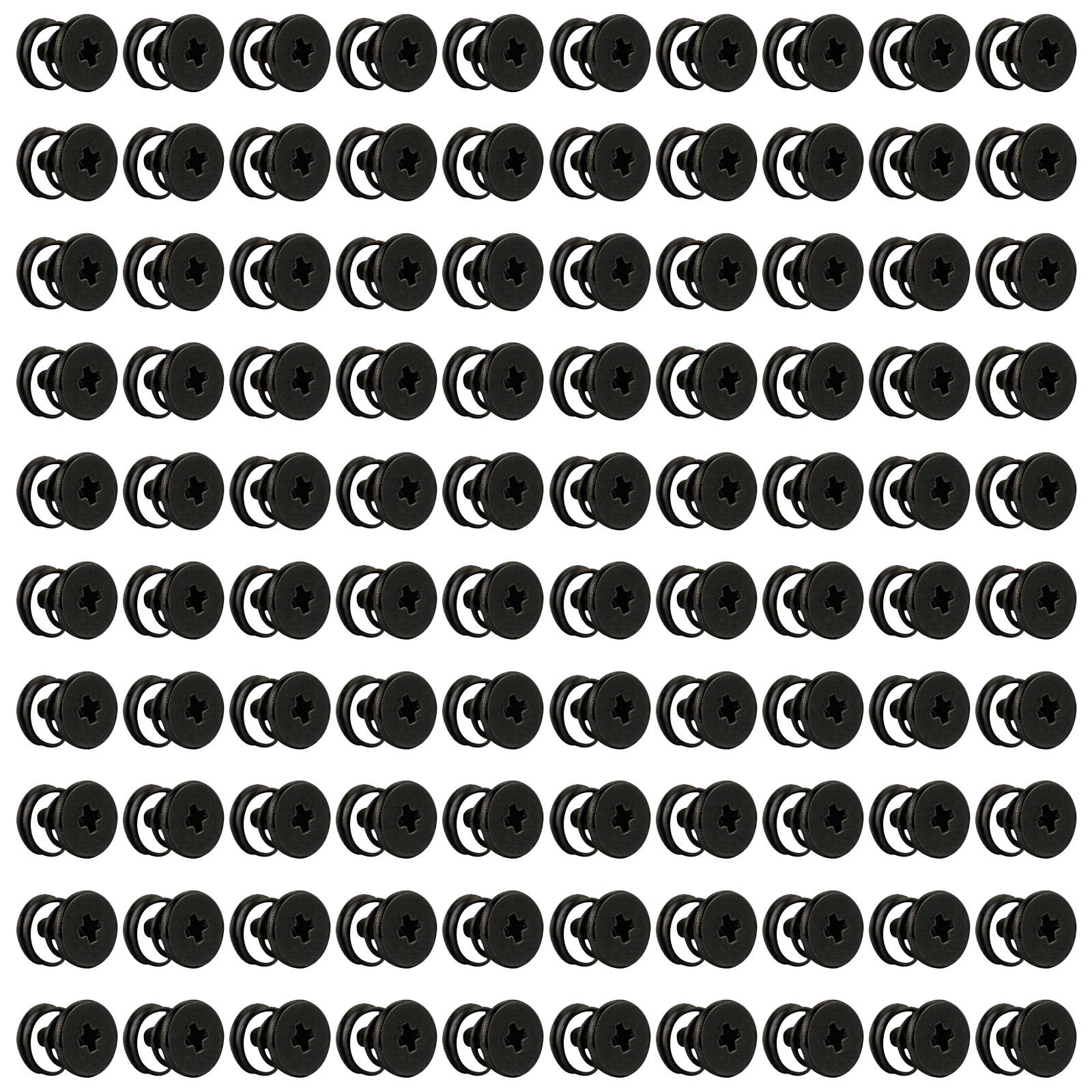 

100 шт. практичных пружинных винтов из углеродистой стали для задней пластины и радиатора графического процессора с улучшенным охлаждением, простая конструкция установки