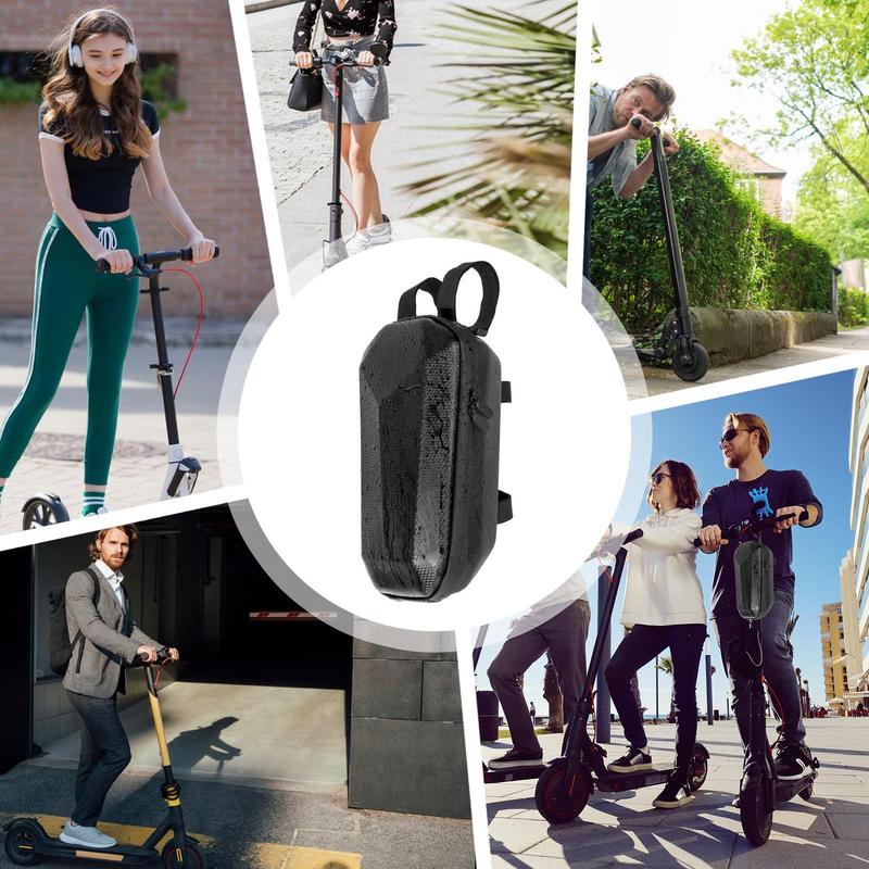 Electric Scooter Bag Cycle Handlebar Bag 4L Storage Bag Rainproof Cycling Organizer Portable Scooter Front Handlebar Bag For