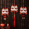 Chinese New Year 2026 Decoration Hanging Ornament Red Horse Figurine for Living Room Bag Lion Pendant Party Favors