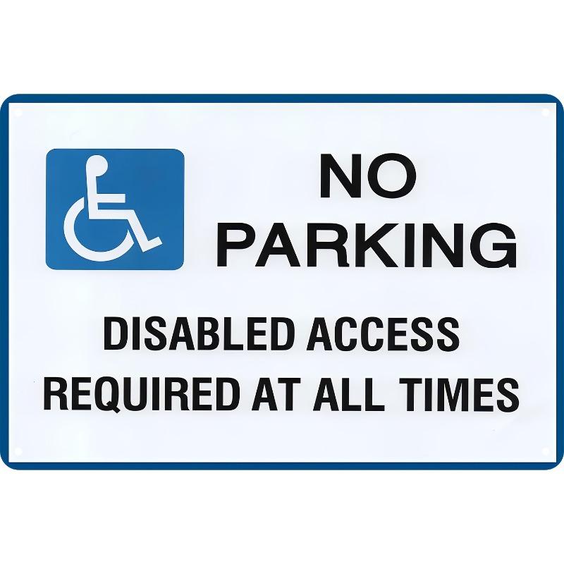 2D Flat Universal Design Iron Tin Sign with Robust Construction and Weather-Resistant Features for Wall Decor