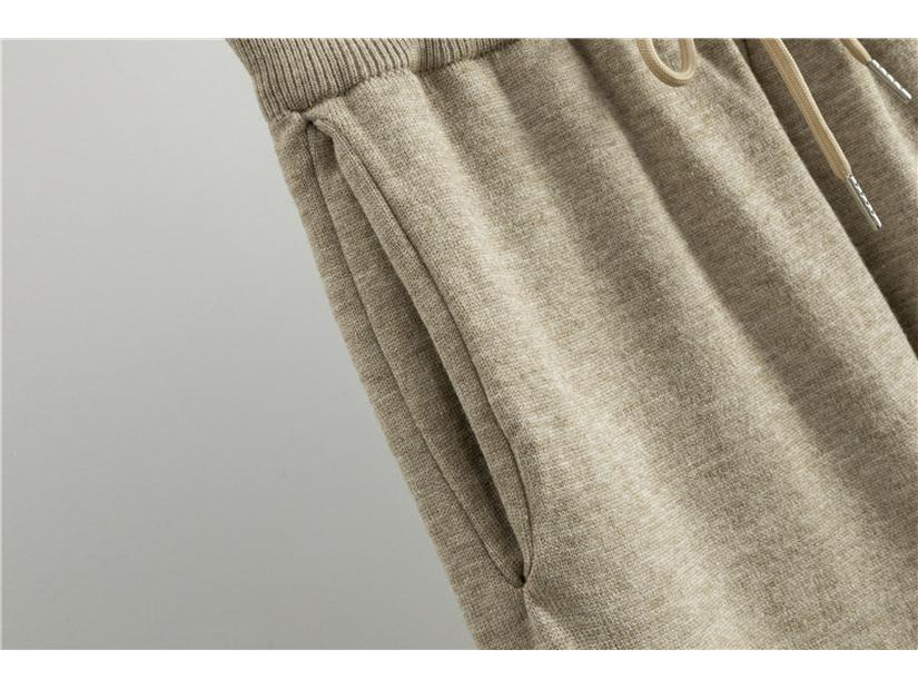 Women's Trendy Two-Piece Set: Drawstring Fake Two-Piece Sweater & Wide-Leg Pants - Long-Sleeved Knitwear for Spring & Autumn