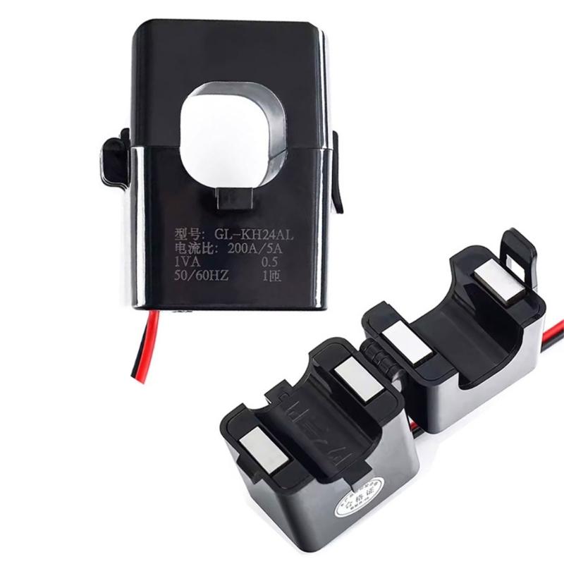 Kompakte Strommesszange, geteilte Strommesszange, Stromsensoren 50 Hz–60 Hz, geeignet für Strommessungen