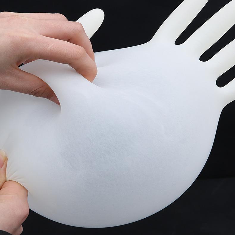 Latex Rubber Gloves - Food Grade, Acid and Alkali Resistant for Laboratory, Catering, Beauty, and Household Cleaning.
