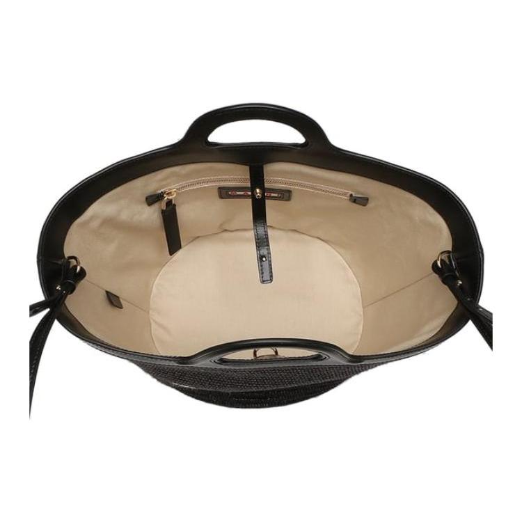 New MARNI Cow Leather Shoulder Bag, Handbag Regular Women's Black BMMP0068Q0-P3860-00N99