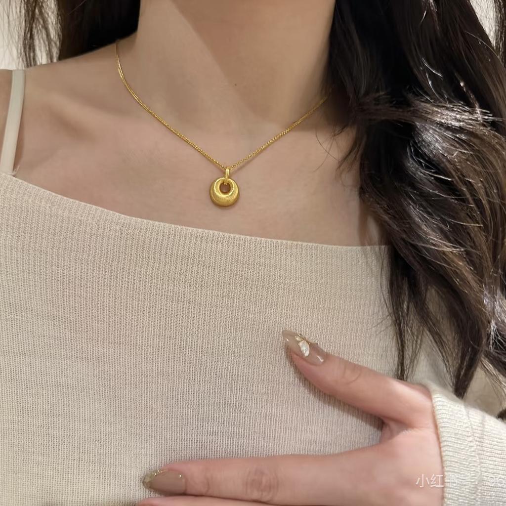 Handmade Brushed Gold Tuo Tuo Pendant Accessories, Ancient Inheritance, Brushed Gold Tuo Tuo Tuo Earrings, Earrings.