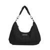 Bag Women'S Retro Black Dark Cloud Bag Niche Design Underarm Bag Portable Shoulder Bag Crescent Bag Tide