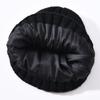 Versatile series children's rabbit velvet knitted hat solid color lined outdoor satin lined wool hat, source