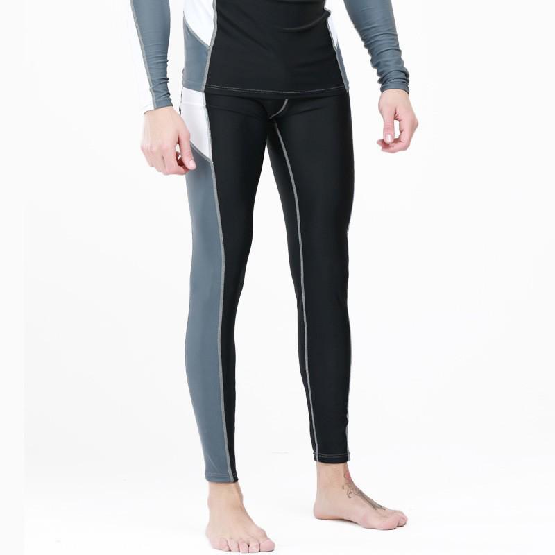 Shabate Men's Quick-Dry Diving Suit: Long Sleeve Sun Protection, Slim Fit, Jellyfish-Resistant Top for Snorkeling.